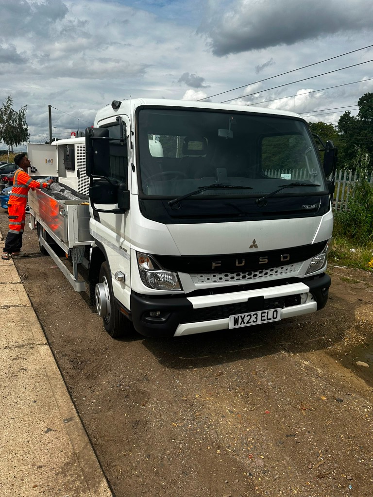 Ground Line Readymix Concrete Pump Vehicle Bletchley