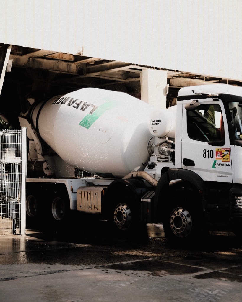 White Volumetric Readymix Concrete Fleet Bletchley